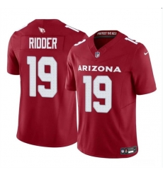 Youth Arizona Cardinals 19 Desmond Ridder Red 2023 F U S E Vapor Untouchable Limited Stitched Football Jersey