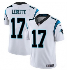 Youth Carolina Panthers 17 Xavier Legette White Vapor Limited Stitched Football Jersey