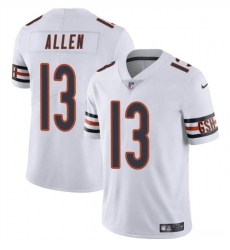 Youth Chicago Bears 13 Keenan Allen White Vapor Stitched Football Jersey