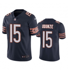 Youth Chicago Bears 15 Rome Odunze Navy 2024 Draft Vapor Stitched Football Jersey