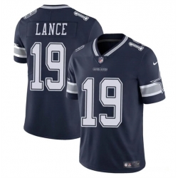 Youth Dallas Cowboys 19 Trey Lance Navy Vapor Untouchable Limited Stitched Football Jersey