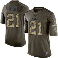 Nike Packers #21 Ha Ha Clinton Dix Green Youth Stitched NFL Limited Salute to Service Jersey