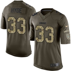 Nike Packers #33 Micah Hyde Green Youth Stitched NFL Limited Salute to Service Jersey