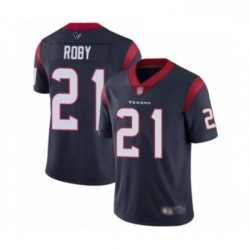 Men Houston Texans 21 Bradley Roby Navy Blue Team Color Vapor Untouchable Limited Player Football Jersey