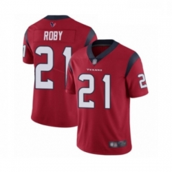 Men Houston Texans 21 Bradley Roby Red Alternate Vapor Untouchable Limited Player Football Jersey