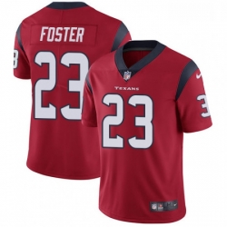 Men Nike Houston Texans 23 Arian Foster Limited Red Alternate Vapor Untouchable NFL Jersey