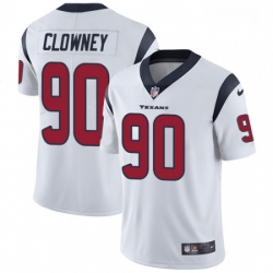 Men Nike Houston Texans 90 Jadeveon Clowney Limited White Vapor Untouchable NFL Jersey