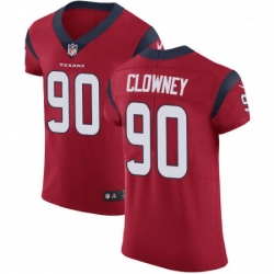 Men Nike Houston Texans 90 Jadeveon Clowney Red Alternate Vapor Untouchable Elite Player NFL Jersey
