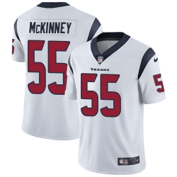 Men Nike Texans #55 Benardrick McKinney White Stitched NFL Vapor Untouchable Limited Jersey