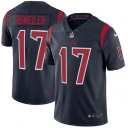 Mens Houston Texans Brock Osweiler Nike Navy Color Rush Limited Jersey