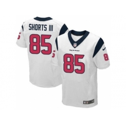 Nike Houston Texans 85 Cecil Shorts III White Elite NFL Jersey
