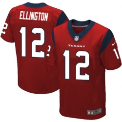 Nike Texans #12 Bruce Ellington Red Alternate Mens Stitched NFL Elite Jersey