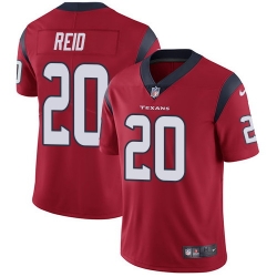 Nike Texans #20 Justin Reid Red Alternate Mens Stitched NFL Vapor Untouchable Limited Jersey