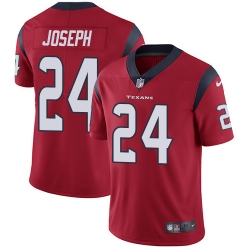 Nike Texans #24 Johnathan Joseph Red Alternate Mens Stitched NFL Vapor Untouchable Limited Jersey