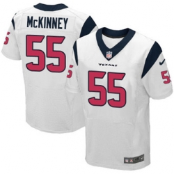 Nike Texans #55 Benardrick McKinney White Mens Stitched NFL Elite Jersey