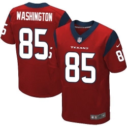 Nike Texans #85 Nate Washington Red Alternate Mens Stitched NFL Elite Jersey
