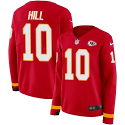 Nike Chiefs #10 Tyreek Hill Red Team Color Women Stitched NFL