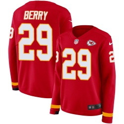 Nike Chiefs #29 Eric Berry Red Team Color Women Stitched NFL