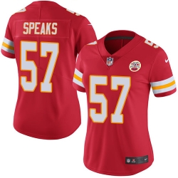 Nike Chiefs #57 Breeland Speaks Red Team Color Womens Stitched NFL Vapor Untouchable Limited Jersey