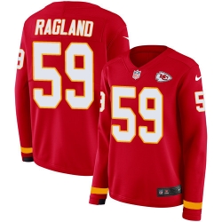 Nike Chiefs #59 Reggie Ragland Red Team Color Women Stitched NFL