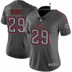 Womens Nike Kansas City Chiefs 29 Eric Berry Gray Static Vapor Untouchable Limited NFL Jersey