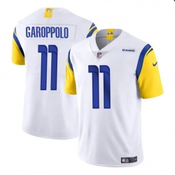 Youth Los Angeles Rams 11 Jimmy Garoppolo White Vapor Untouchable Stitched Football Jersey