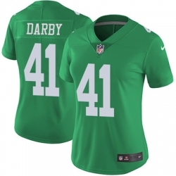 Nike Eagles #41 Ronald Darby Green Womens Stitched NFL Limited Rush Jersey
