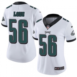 Nike Eagles #56 Chris Long White Womens Stitched NFL Vapor Untouchable Limited Jersey