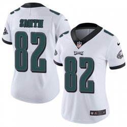 Nike Eagles #82 Torrey Smith White Womens Stitched NFL Vapor Untouchable Limited Jersey