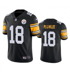 Youth Pittsburgh Steelers 18 John Rhys Plumlee Black Alternate Vapor Untouchable Limited Stitched Jersey