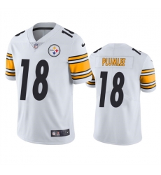 Youth Pittsburgh Steelers 18 John Rhys Plumlee White Vapor Untouchable Limited Stitched Jersey