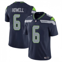 Youth Seattle Seahawks 6 Sam Howell Navy Vapor Limited Stitched Football Jersey