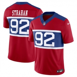 Youth New York Giants 92 Michael Strahan Century Red Alternate Vapor F U S E  Limited Stitched Football Jersey