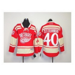 Youth NHL Jerseys Detroit Red Wings #40 zetterberg red[2014 winter classic]