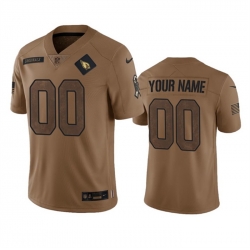 Men Women youth Arizona Cardinals Active Player Custom 2023 Brown Salute To Service Limited Stitched Football Jersey