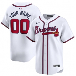 Men Women youth Atlanta Braves Active Player Custom White 2024 Home Limited Stitched Baseball Jersey