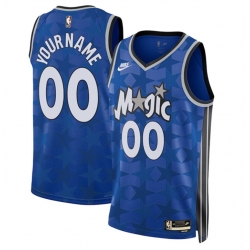 Men Women youth Orlando Magic Active Player Custom Blue 2023 24 Classic Edition Stitched Basketball Jersey