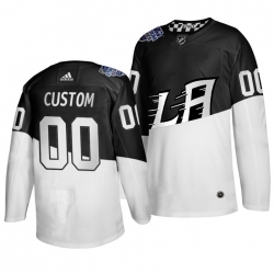 Adidas Los Angeles Kings Custom Men Women youth 2020 Stadium Series White Black Stitched NHL Jersey 